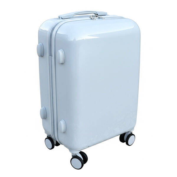 Βαλίτσα trolley 20″ γυαλιστερή dusty blue