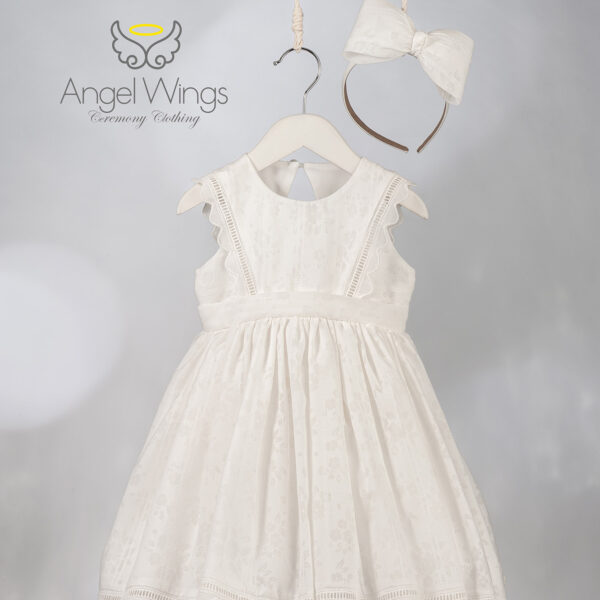 Βαπτιστικό Φόρεμα Angel Wings Hermosa AWG.308