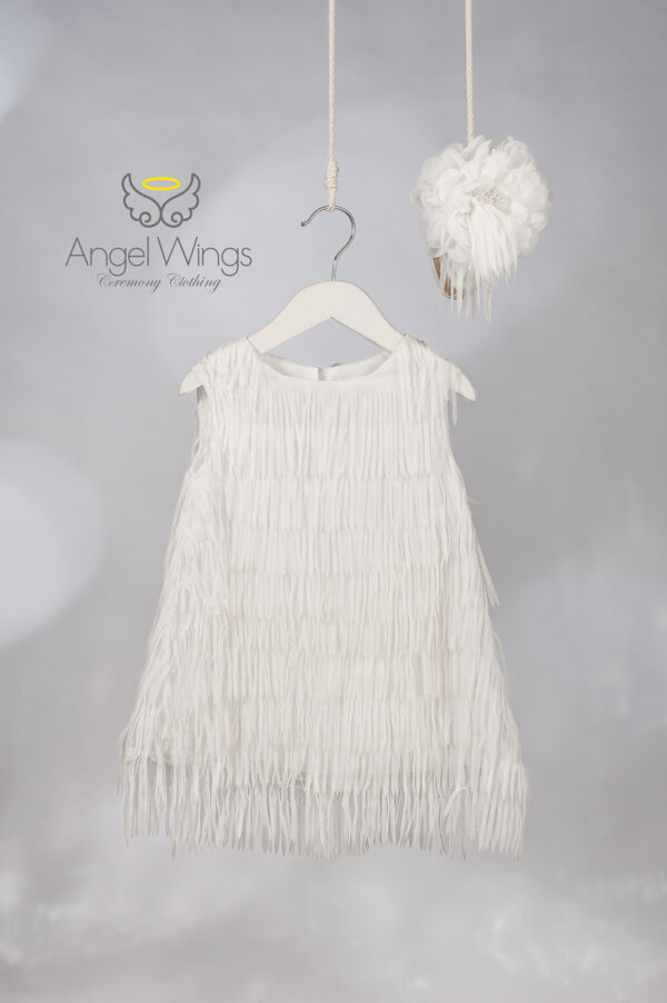 Angelwings_310_1.jpg Βαπτιστικό Φόρεμα Angel Wings Sandra AWG.310