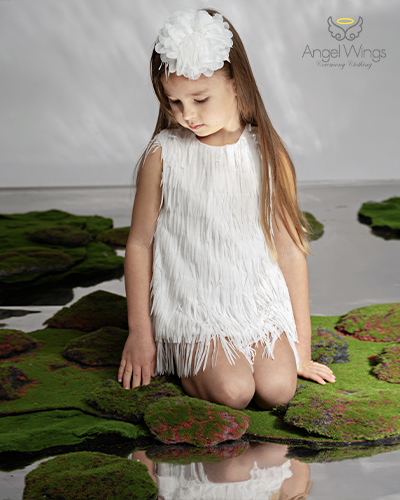 Βαπτιστικό Φόρεμα Angel Wings Sandra AWG.310