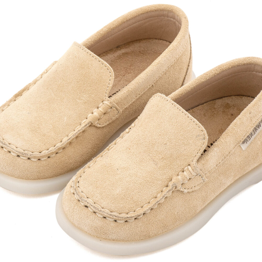 BW4313-BEIGE-BABYWALKER.jpg Καστόρινο Loafer BW4313 Μπεζ Babywalker