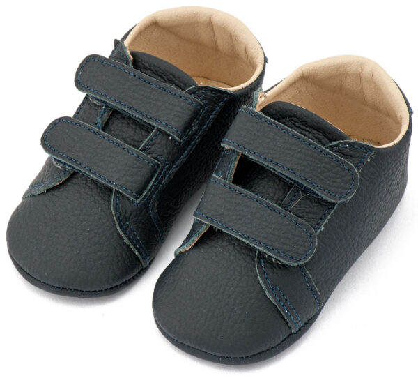 Δερμάτινο Σνικερ με Χρατς MI1136 Μπλε Babywalker