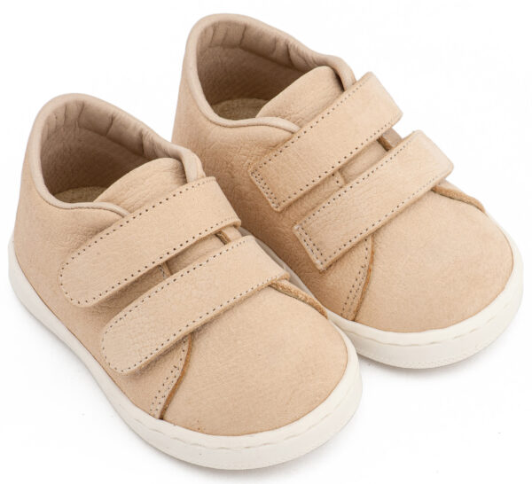 Sneakers Διπλή Μπαρέτα Χρατς PRI2090 Μπεζ Babywalker