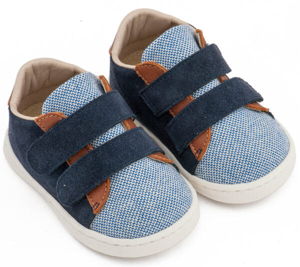 Sneakers Διπλή Μπαρέτα Χρατς PRI2104 Μπλε Ταμπά Babywalker
