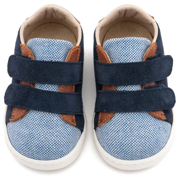 Sneakers Διπλή Μπαρέτα Χρατς PRI2104 Μπλε Ταμπά Babywalker