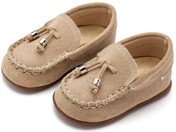 Καστόρινο Δετό Loafer PRI2121 Μπεζ Babywalker