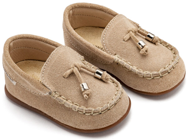 Καστόρινο Δετό Loafer PRI2121 Μπεζ Babywalker