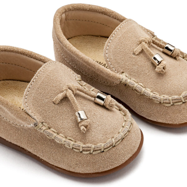Καστόρινο Δετό Loafer PRI2121 Μπεζ Babywalker