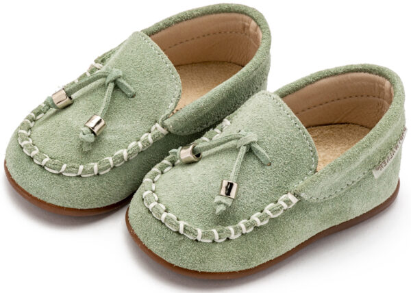 Καστόρινο Δετό Loafer PRI2121 Μέντα Babywalker