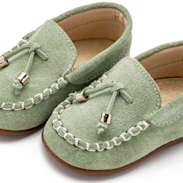 Καστόρινο Δετό Loafer PRI2121 Μέντα Babywalker