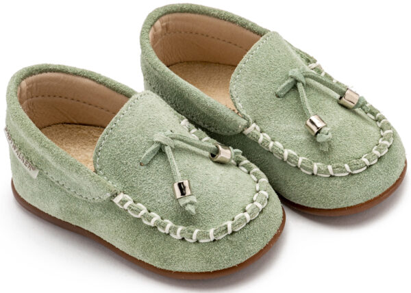 Καστόρινο Δετό Loafer PRI2121 Μέντα Babywalker