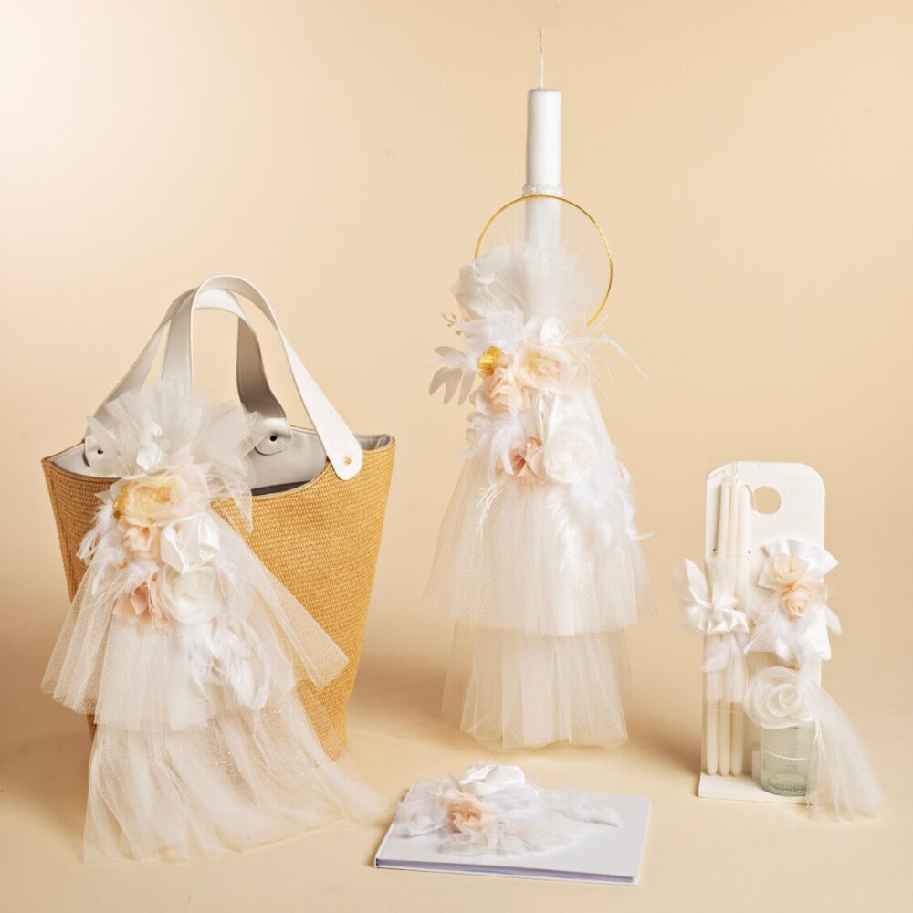Σετ Βαπτιστικών Κορίτσι Baby Bloom K26.12