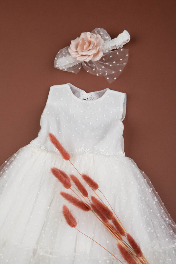 9820-olivia-01.jpg Βαπτιστικό Φόρεμα Bambolino Olivia 9820